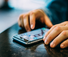 Foto de archivo: teléfono móvil